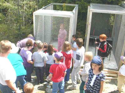 Mowachaht/Muchalaht First Nation Fish Weir
Ray Watkins elementary students getting a close up look of an electronic fish counting box for the Muchalaht River fish weir.
Keywords: stewardship stewards streamkeepers fish weir watershed assessment muchalat river riparian zone habitat ecosystem